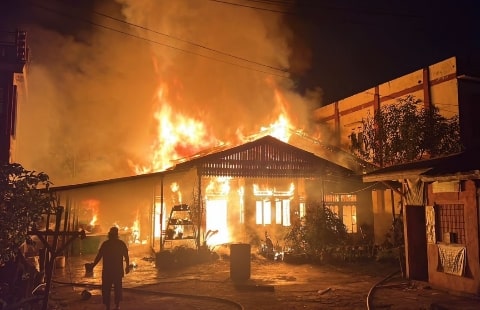 Kebakaran di Kubu Raya, Rumah Nenek 80 Tahun Hangus, Ini Penyebabnya