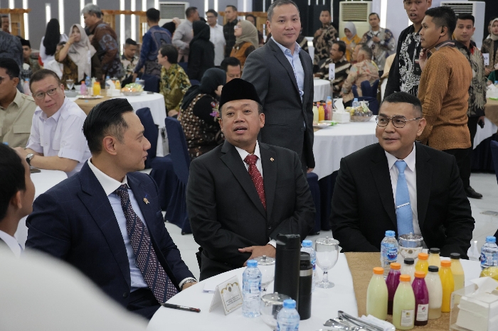 Kenal Baik, Menteri ATR/Kepala BPN Ajak Tamu yang Hadir dalam Sertijab untuk Doakan Almarhumah Ibu Ani Yudhoyono