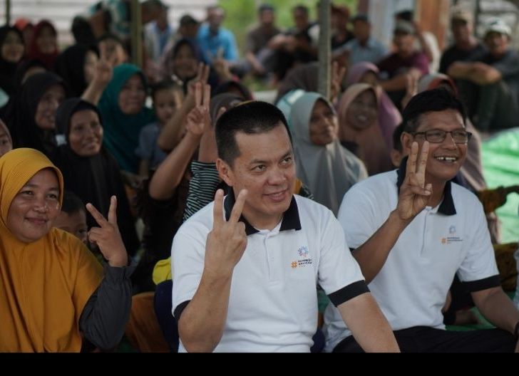 Warga Pulau Maya Minta Paslon Romi Amru Benahi Infrastruktur Jalan Jika Menjabat Nanti