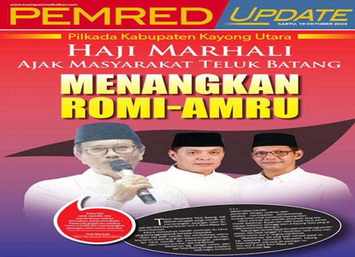 Haji Marhali Ajak Masyarakat Teluk Batang Menangkan Romi-Amru, Pilkada Kabupaten Kayong Utara