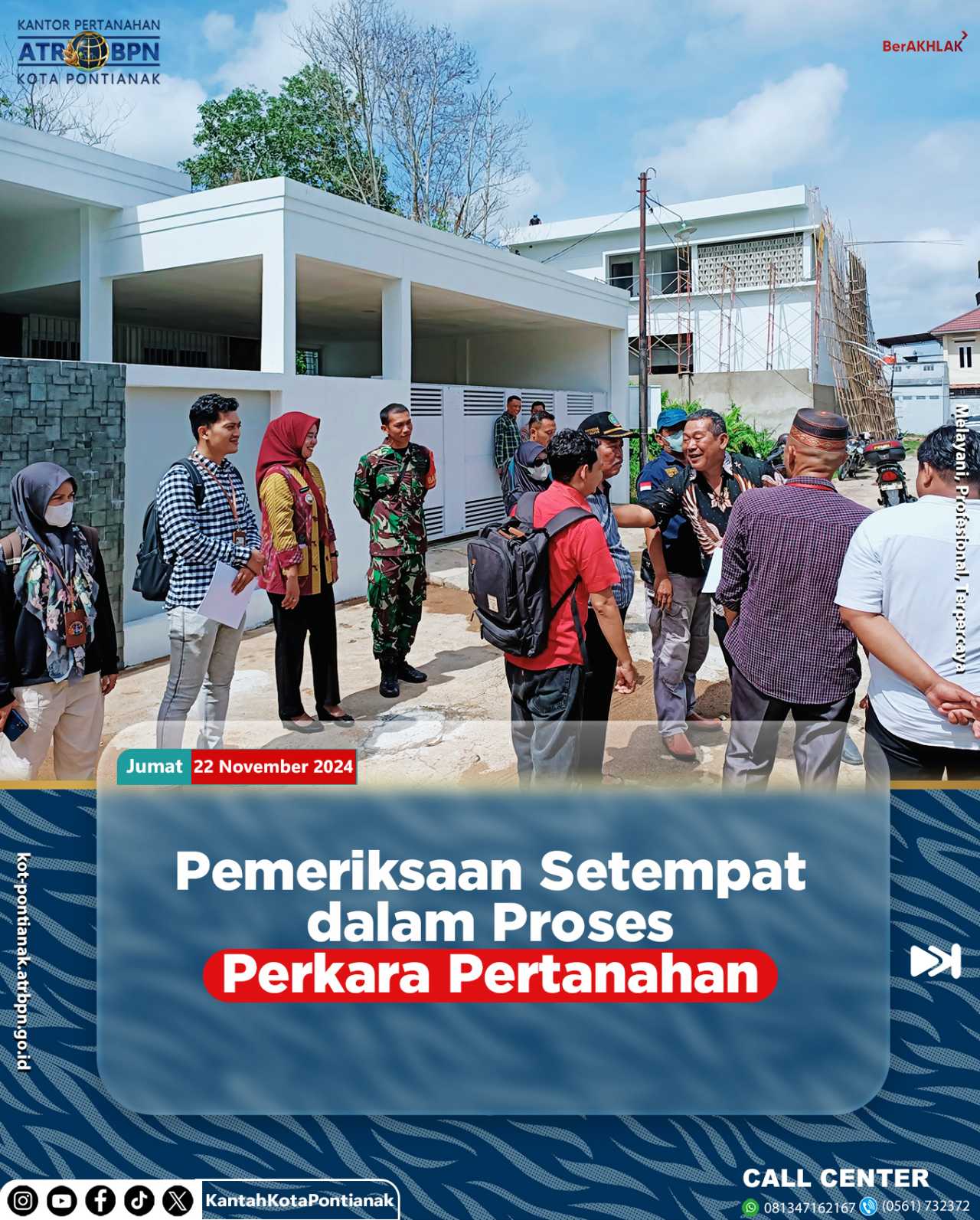 Pemeriksaan Setempat dalam Proses Perkara Pertanahan