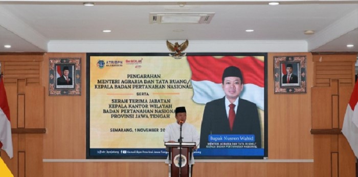 Kunjungan Kerja Pertama ke Jateng, Menteri Nusron: Samakan Gelombang Pemikiran dan Filosofi untuk Mencapai Tujuan