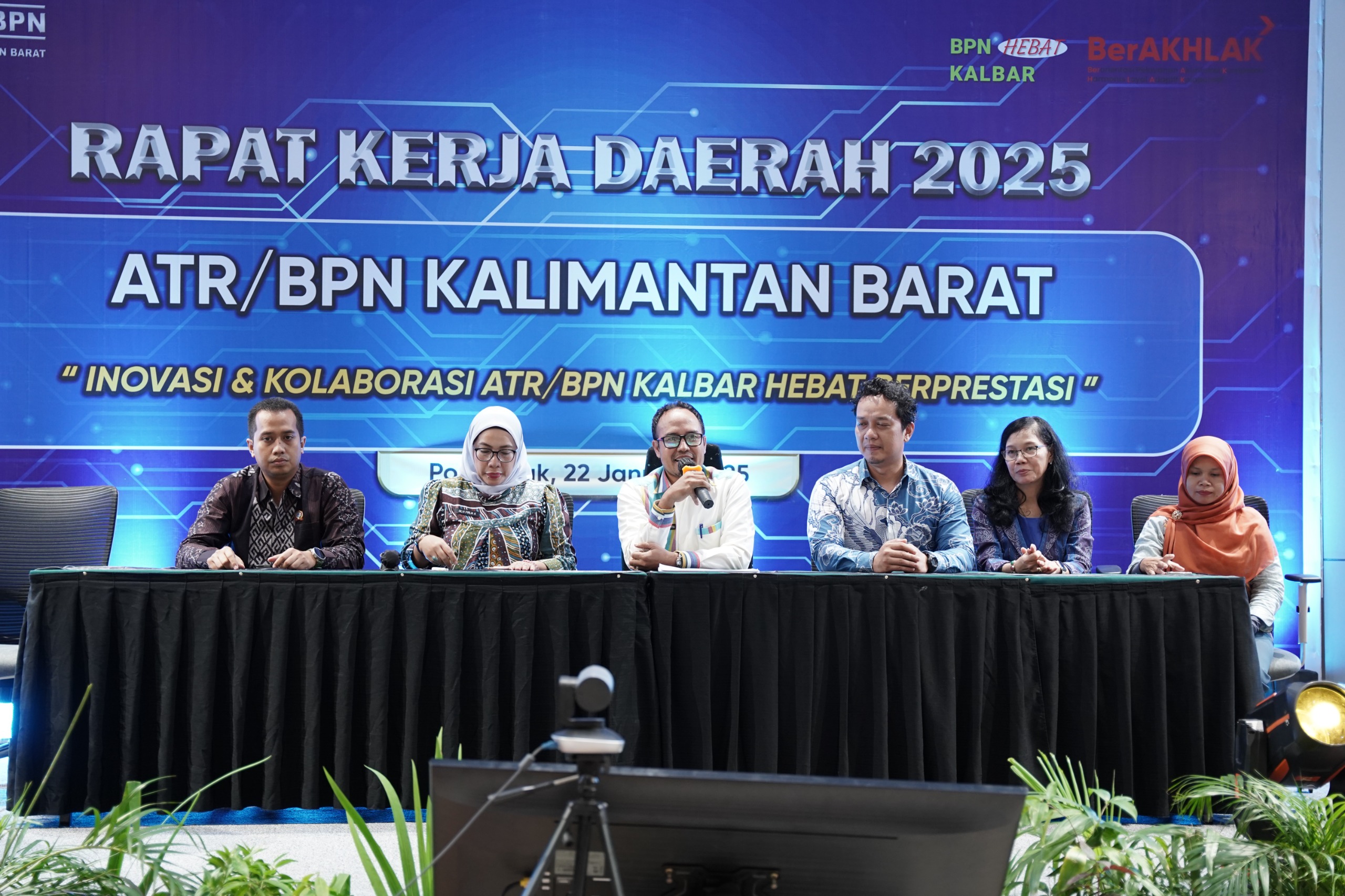 Rapat Kerja Daerah ATR/BPN Kalimantan Barat 2025 : Sinergi dan Inovasi untuk Pelayanan Prima